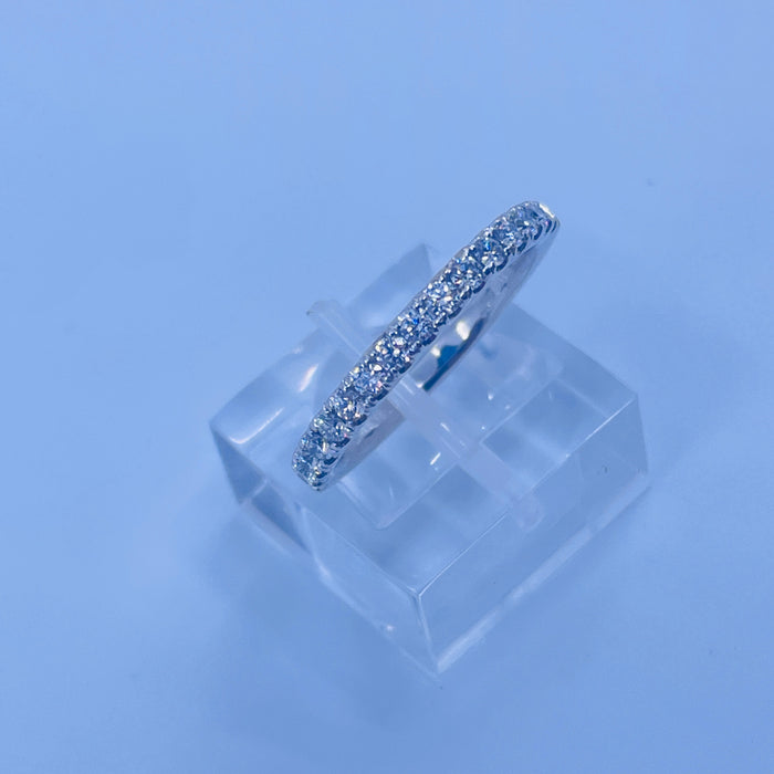 Platinum 16 SI2 GH Diamond .43ctw Wedding Ring