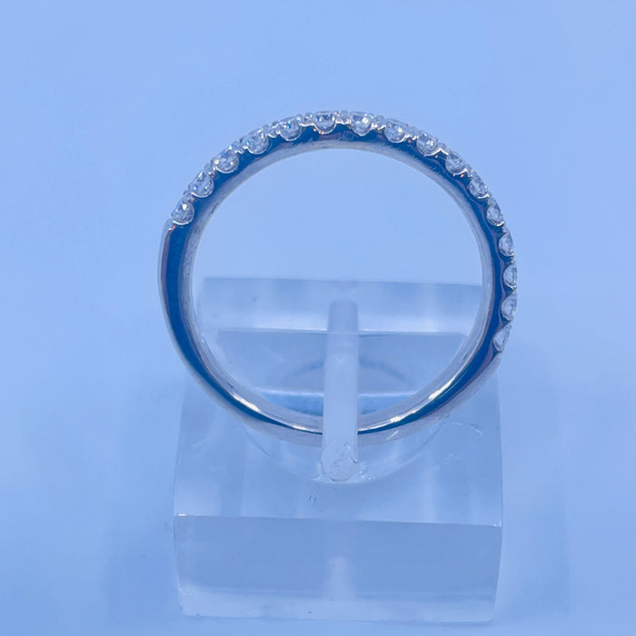 Platinum 16 SI2 GH Diamond .43ctw Wedding Ring