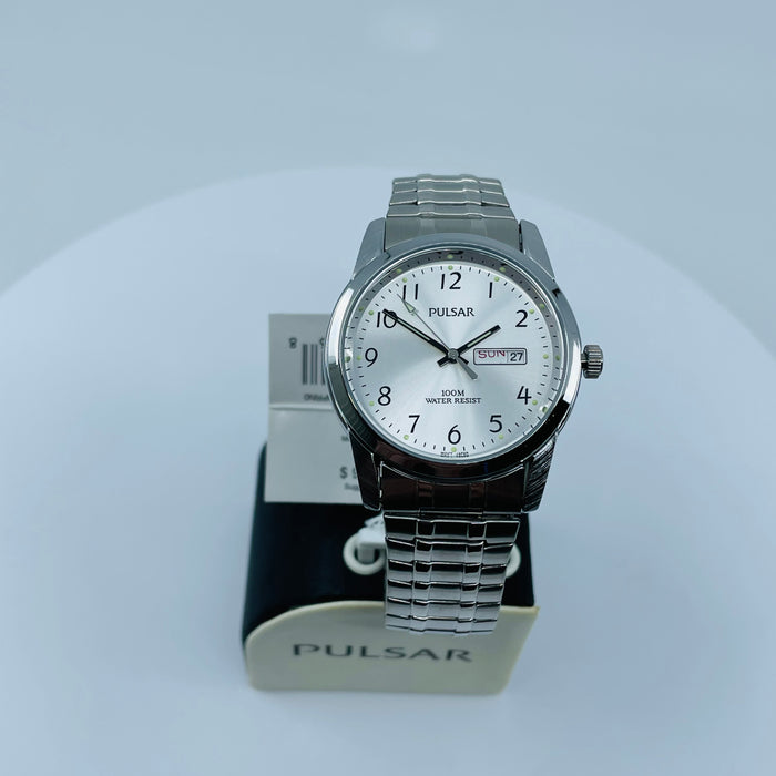 Pulsar Men's PJ6 051 Expansion Stainless Steel Watch