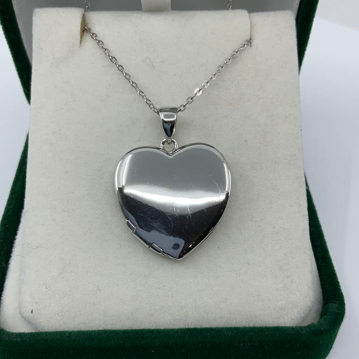 Sterling Silver Heart Shaped locket