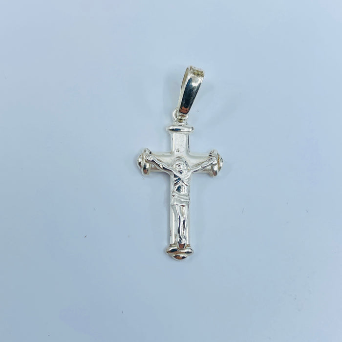 Sterling Silver Crucifix approx 1” long