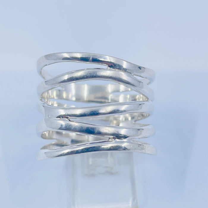 Sterling Silver multi-band ring