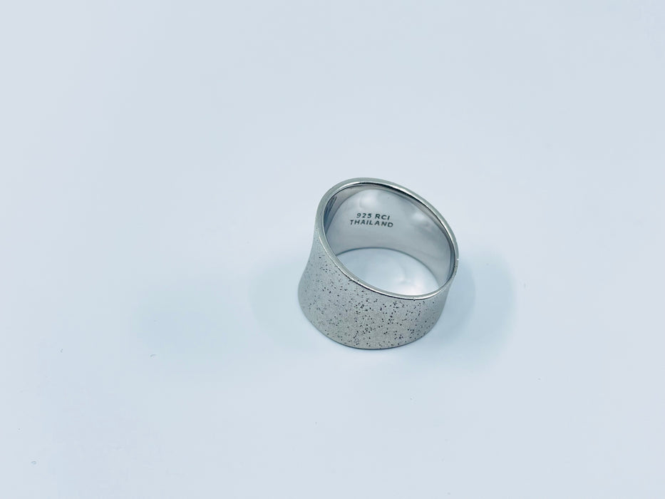 Sterling Silver 15x8mm Ring