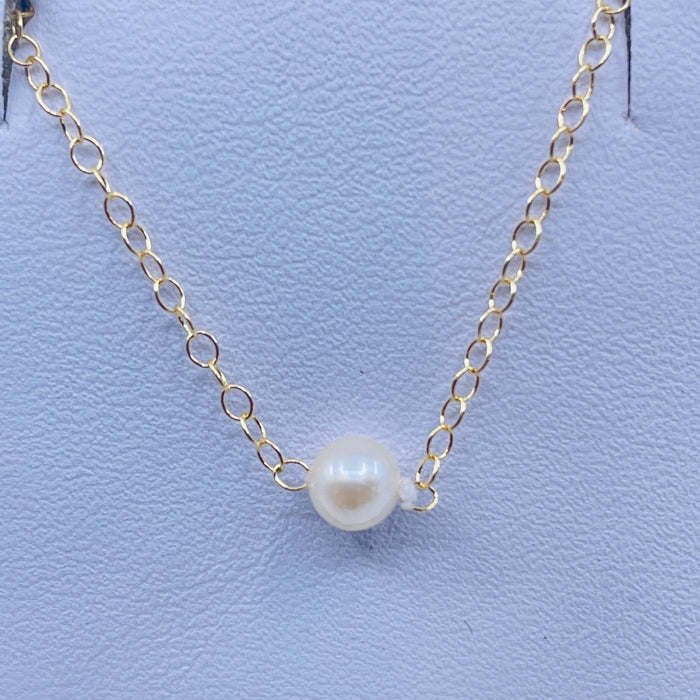 16” YGF 4-4.5mm Promise Pearl Necklace