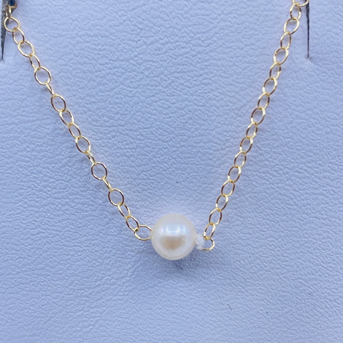 16” YGF 4-4.5mm Promise Pearl Necklace