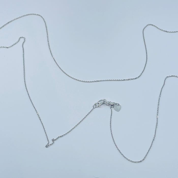 Sterling Silver 30” adjustable link chain