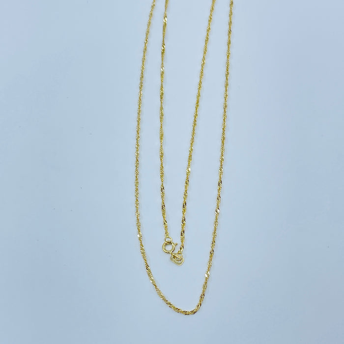 14kt Yellow Gold 24” Chain