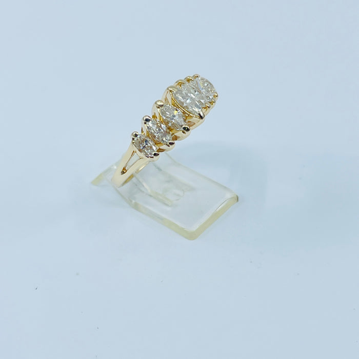 14kt Yellow Gold 1/2ctw Diamond Anniversary Band