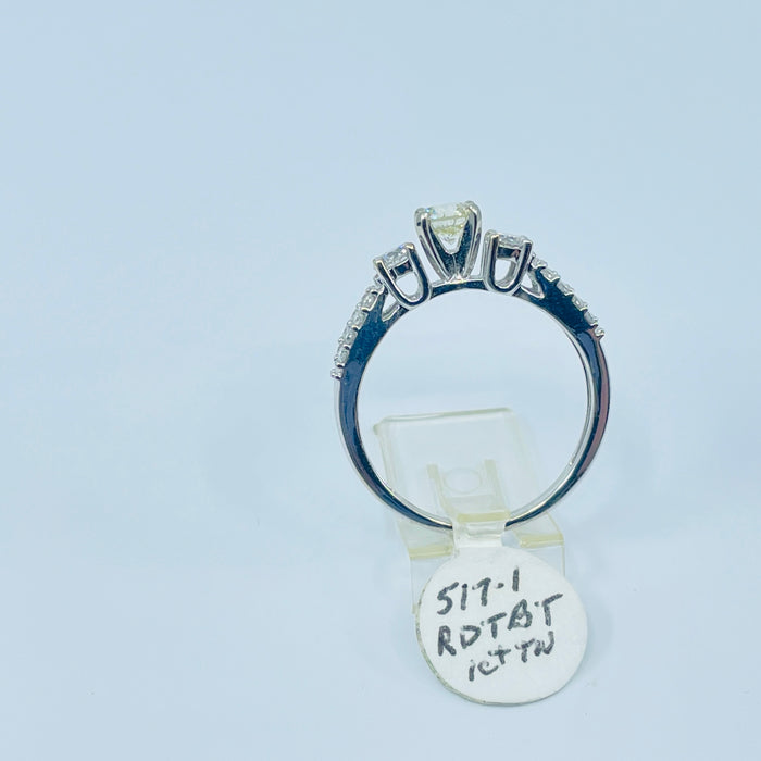 14kt White Gold 1ctw Diamond Engagement Ring