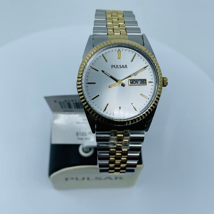 Pulsar Men's PXF304 Analog Quartz Gold Watch