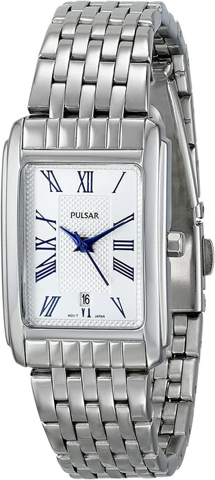 Pulsar Women's PH7329 Silver-Tone Watch