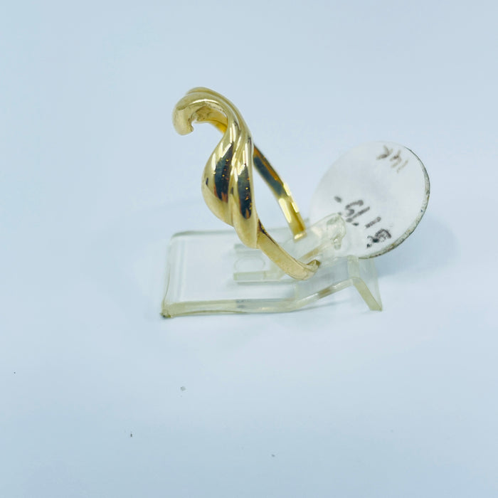 14kt Yellow Gold Ring Wrap