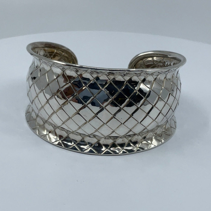 Sterling silver fair trade Artisan crafted bangle