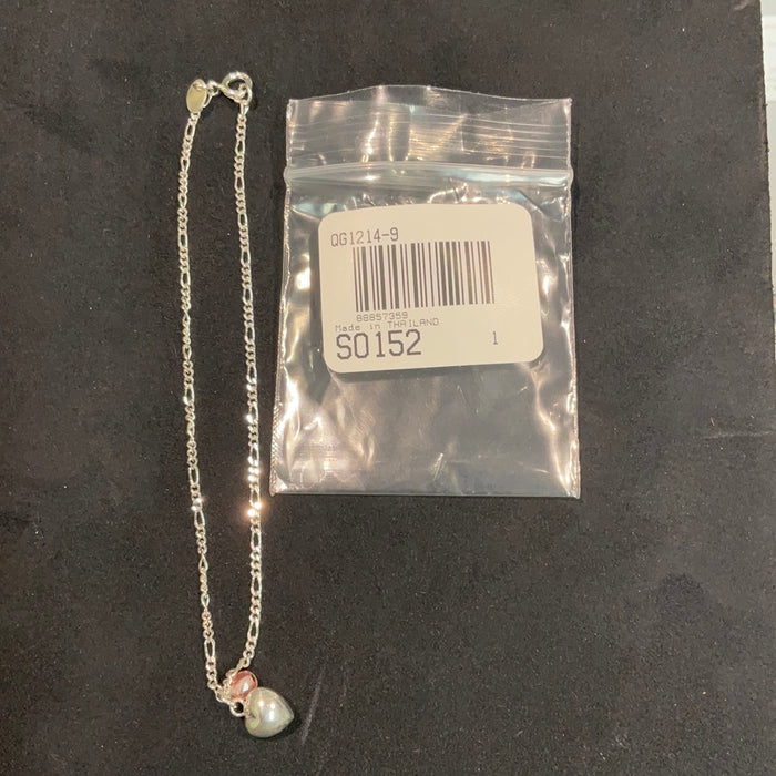 Sterling Silver qg1214-9 anklet