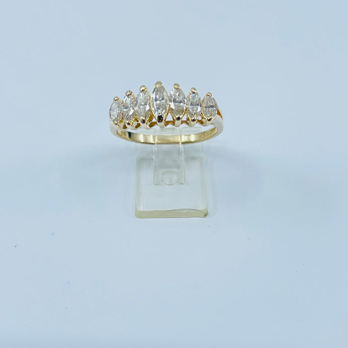 14kt Yellow Gold 1/2ctw Diamond Anniversary Band