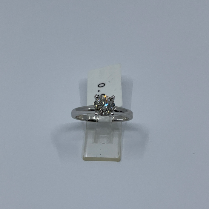 14kt White Gold .95ct J/SI2 Diamond Solitaire ring