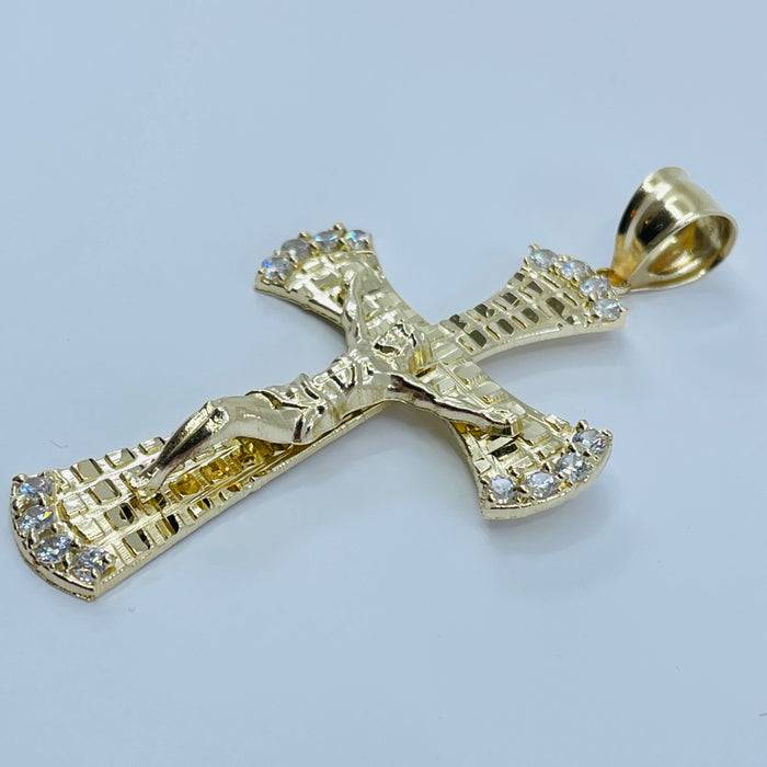 14kt Yellow Gold Crucifix