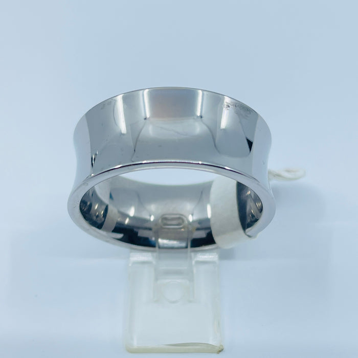 Tungsten carbide 10mm Concave band size 11