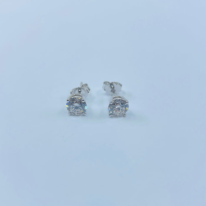 14kt White Gold VS-SI1,FG 1.15ctw Lab Grown Diamond Studs