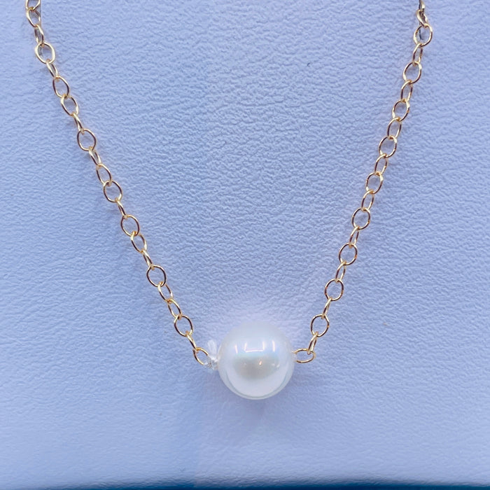 16” YGF 5.5-6mm Promise Pearl Necklace