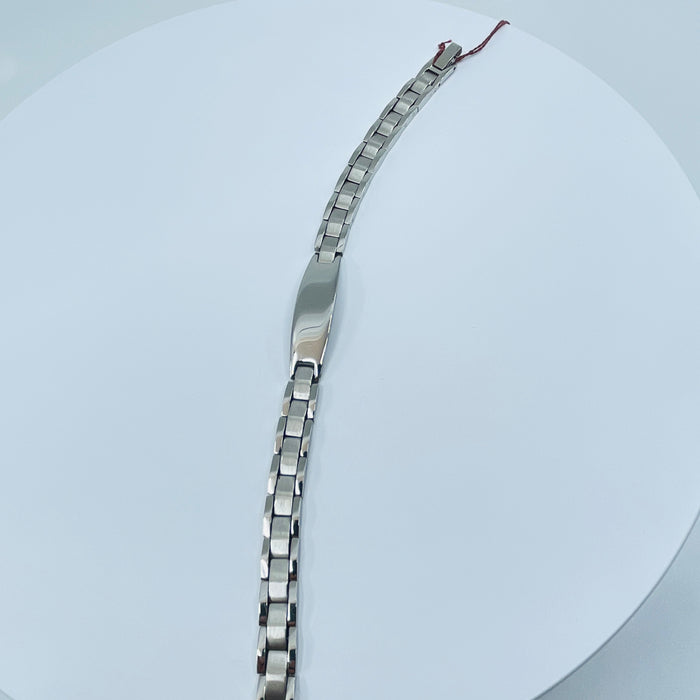 Stainless Steel ID bracelet