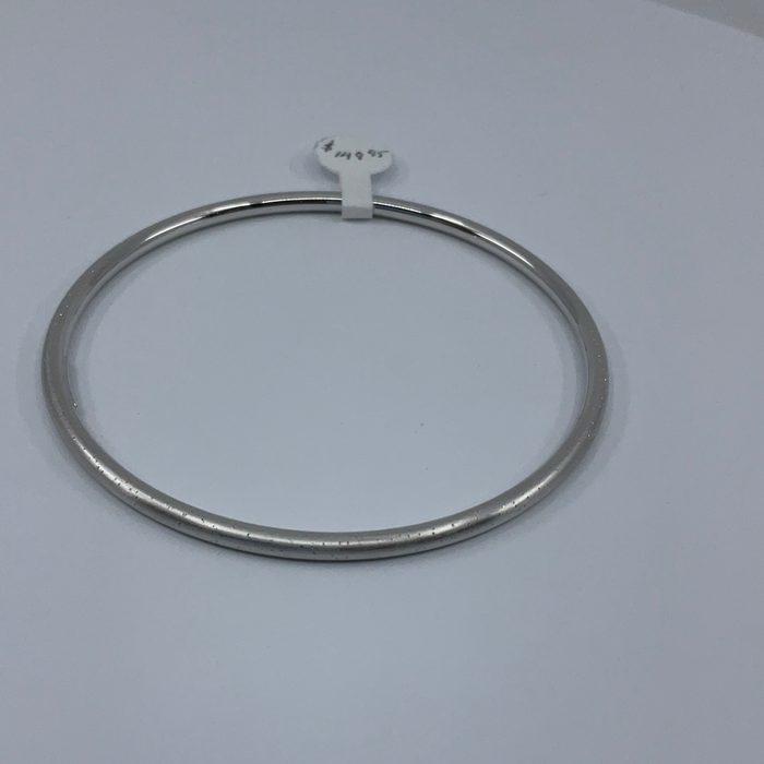 Sterling silver bangle bracelet