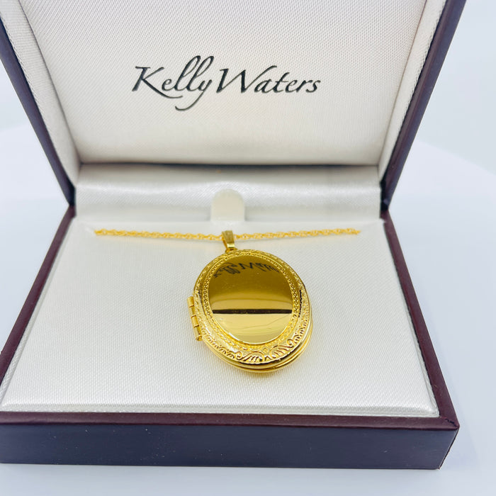 Gold tone Locket