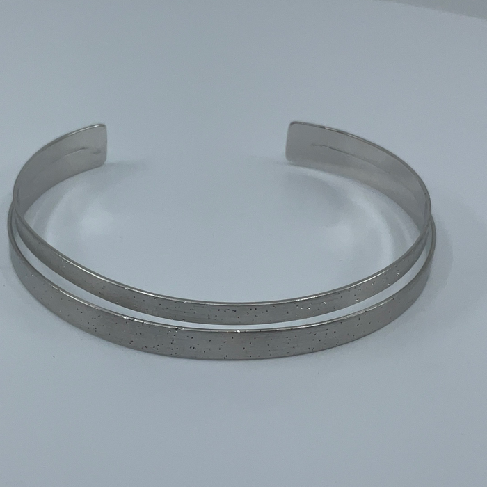 Sterling silver bangle bracelet