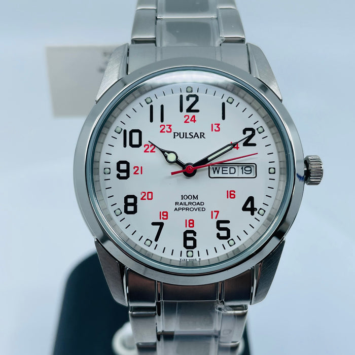 Pulsar railroad approved watch pj6007 on sale