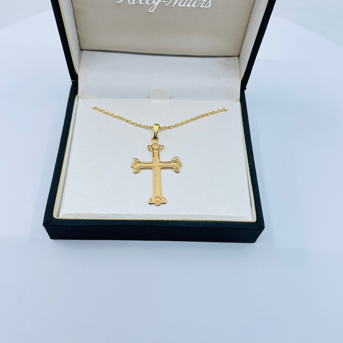 Gold tone Cross