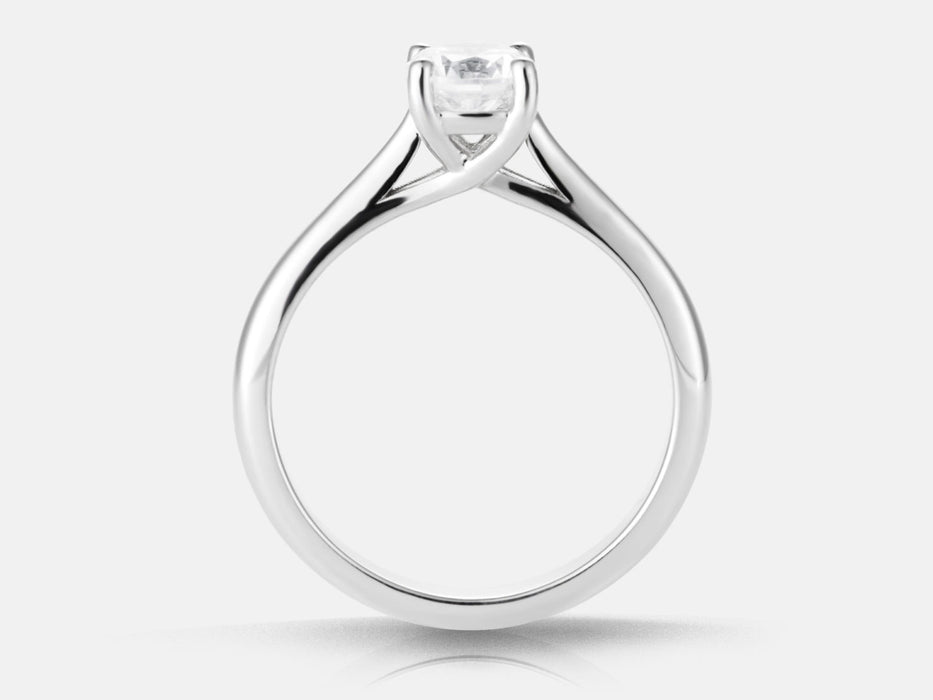 Cathedral trellis solitaire. Can be set with any shaped stone