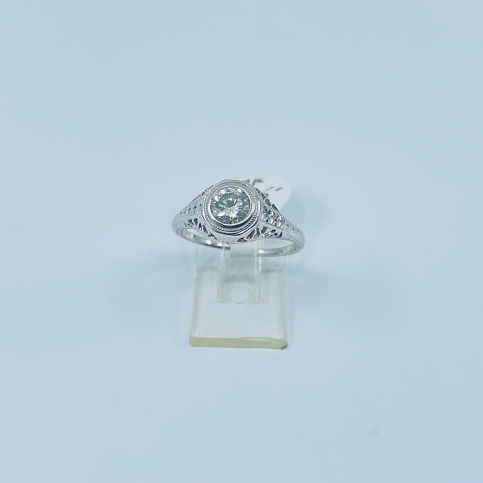 18kt White Gold 1/3ct diamond ring