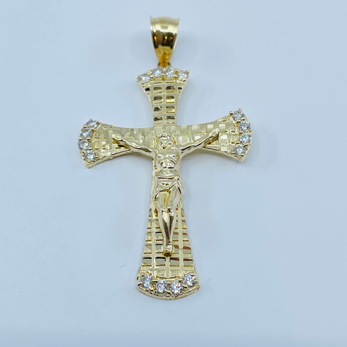 14kt Yellow Gold Crucifix