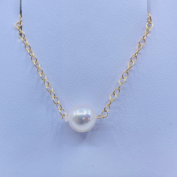16” YGF 6-6.5mm Promise Pearl Necklace