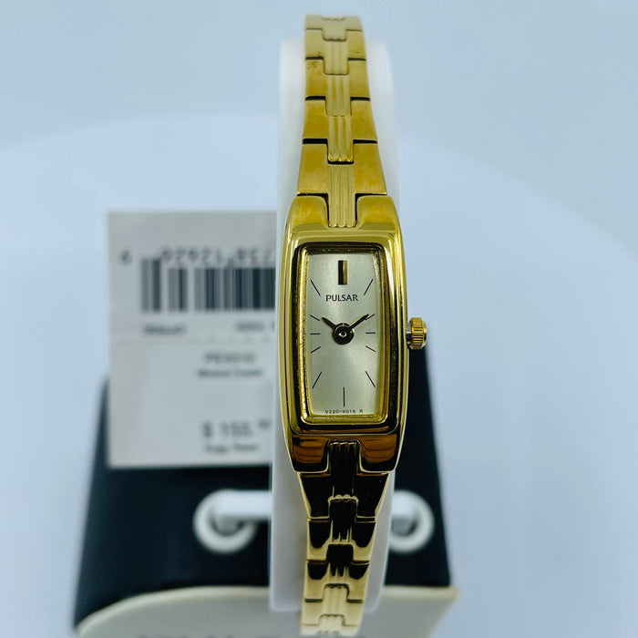 Pulsar Women's PEX510 Gold-Tone Stainless Steel Watch